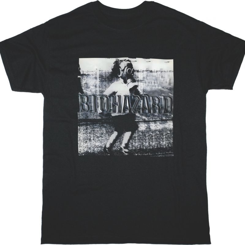 BIOHAZARD STATE OF THE WORLD ADRESS NEW BLACK T-SHIRT