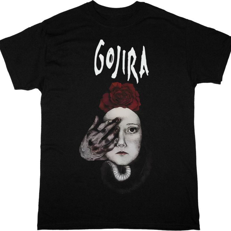 GOJIRA SNAKE CROWN NEW BLACK T SHIRT