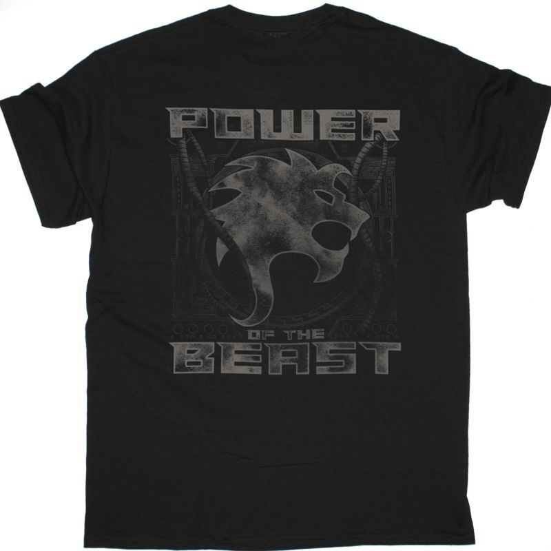 BEAST IN BLACK POWER OF THE BEAST NEW BLACK T-SHIRT