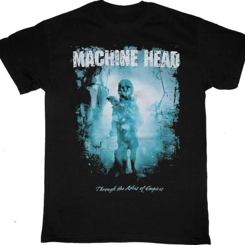 MACHINE HEAD THROUGH THE ASHES OF EMPIRES NEW BLACK T-SHIRT