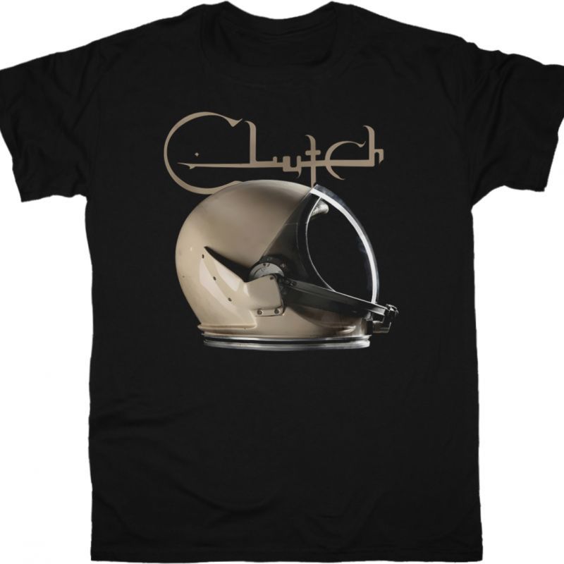 CLUTCH SELF TITLED NEW BLACK T-SHIRT