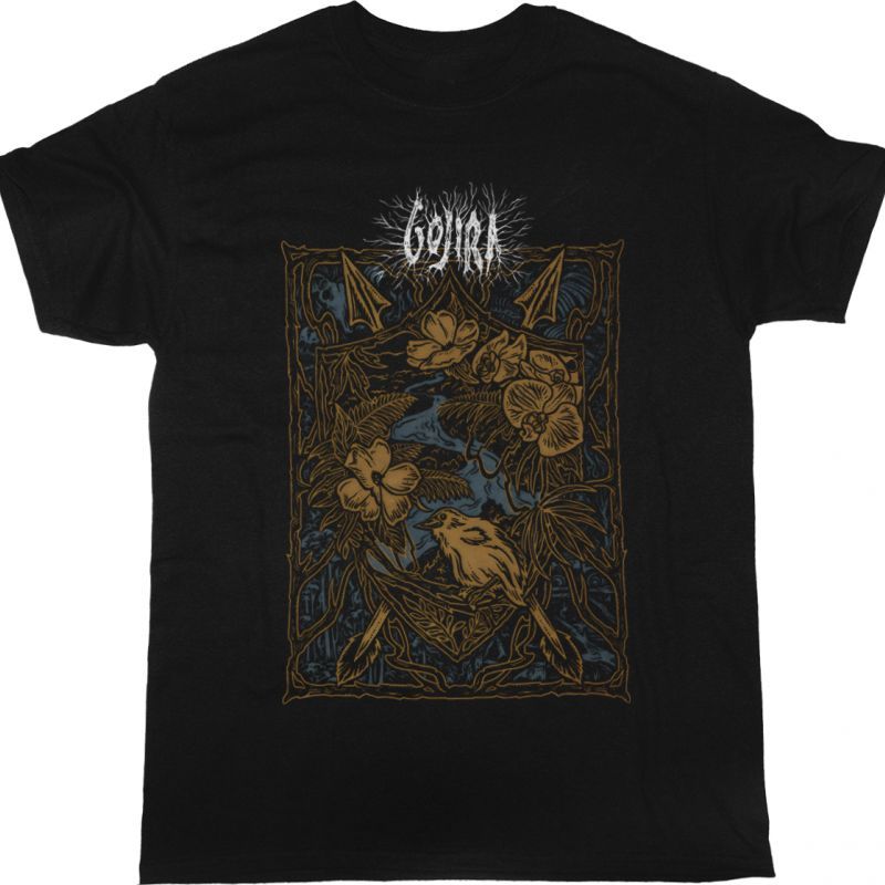 GOJIRA ARROWS NEW BLACK T SHIRT