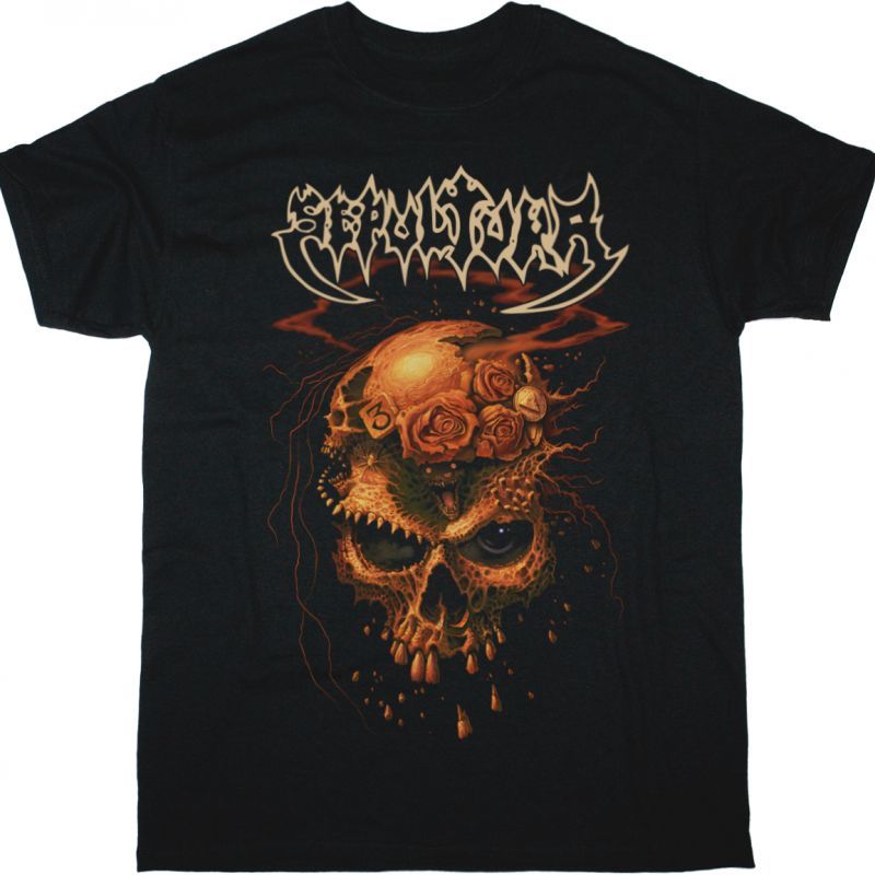 SEPULTURA BENEATH THE REMAINS NEW BLACK T SHIRT