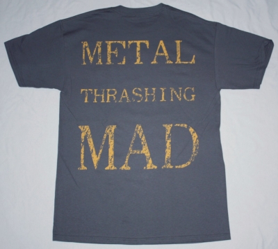 ANTHRAX FISTFUL OF ANTHRAX'87 NEW GREY CHARCOAL T-SHIRT