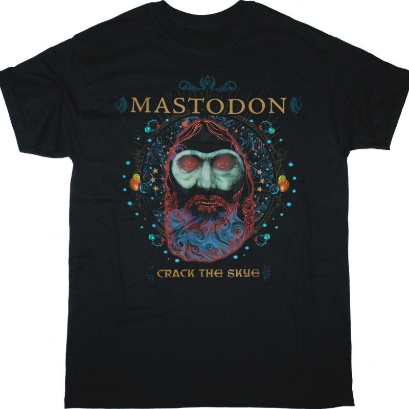 MASTODON CRACK THE SKYE NEW BLACK T-SHIRT