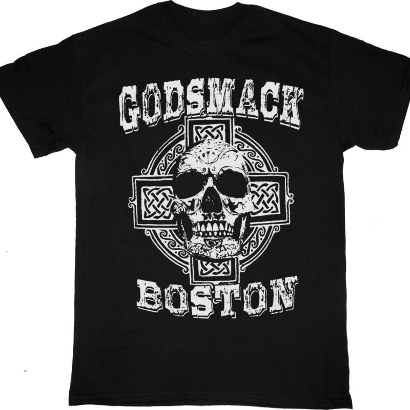 GODSMACK BOSTON BLACK T-SHIRT