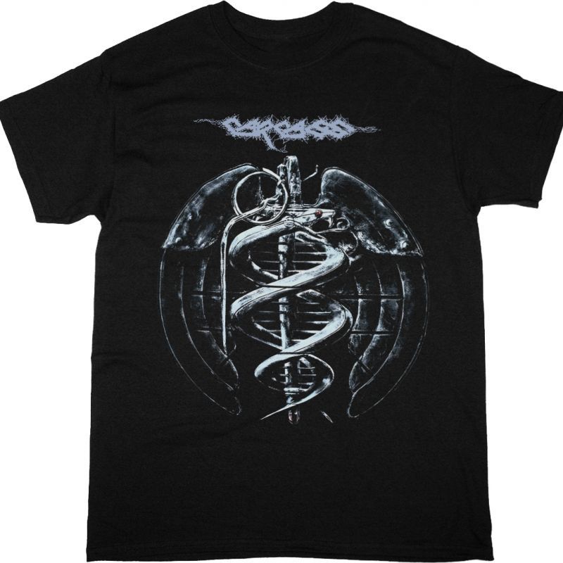 CARCASS MEDICAL GRENADE NEW BLACK T-SHIRT