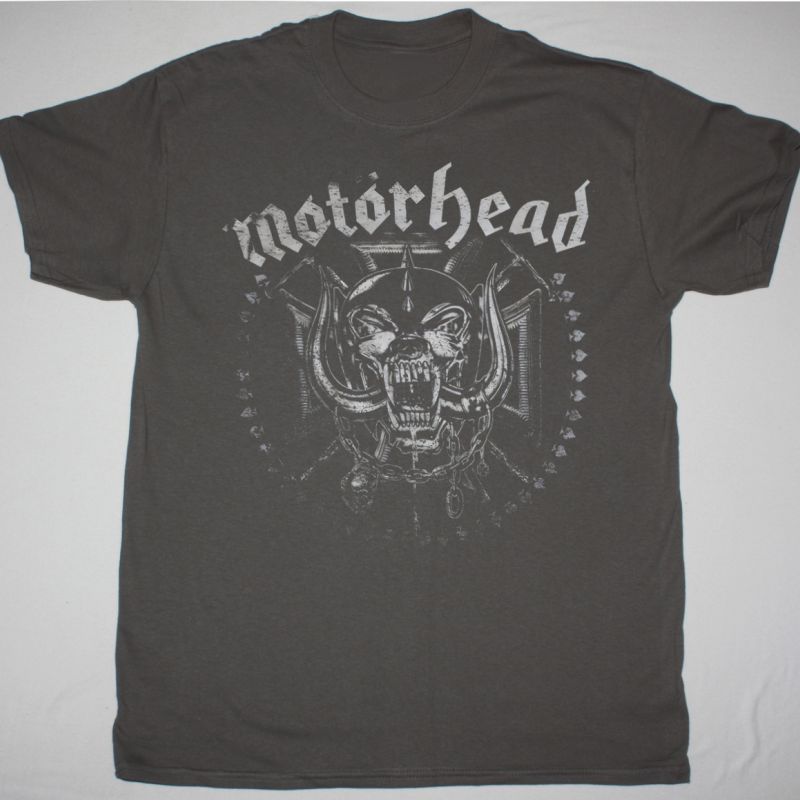MOTORHEAD EVERYTHING LOUDER THAN EVERYTHING ELSE  NEW GREY T-SHIRT