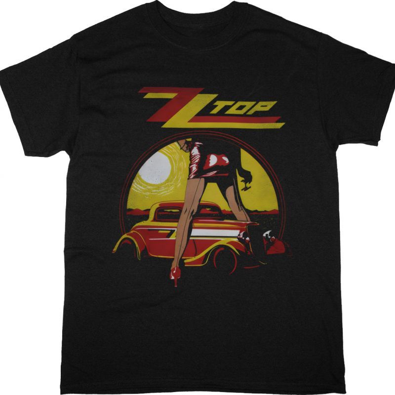 ZZ TOP LEGS NEW BLACK T-SHIRT