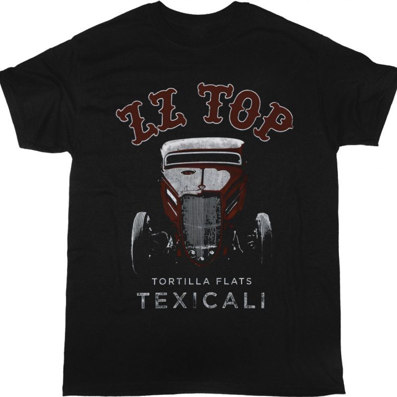 ZZ TOP TEXICALI  NEW BLACK T-SHIRT