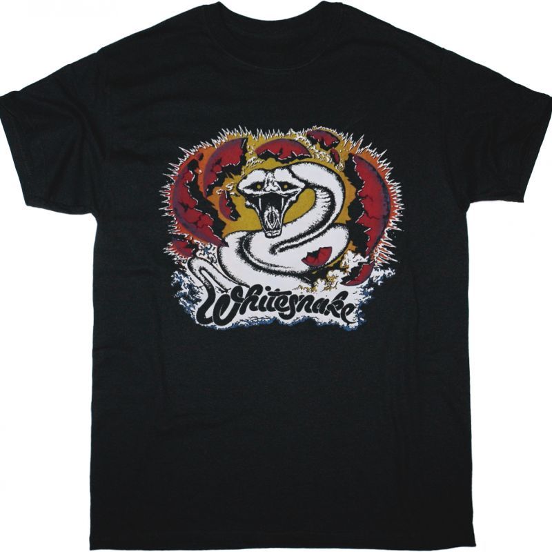 WHITESNAKE COME AND GET IT TOUR 1981 NEW BLACK T-SHIRT