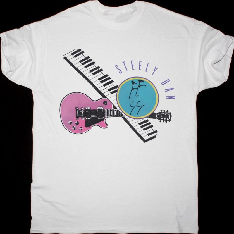 STEELY DAN SUE ME NEW WHITE T SHIRT