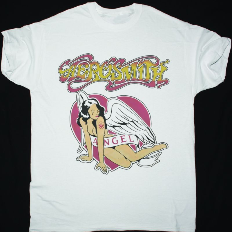 AEROSMITH ANGEL  NEW WHITE T-SHIRT