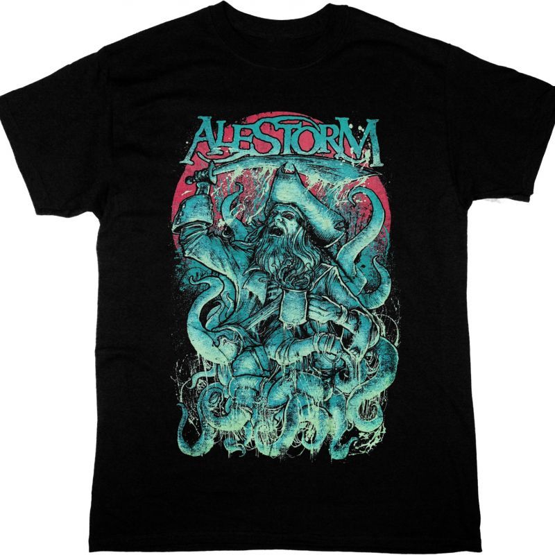 ALESTORM DEAD STOCK NEW BLACK T-SHIRT