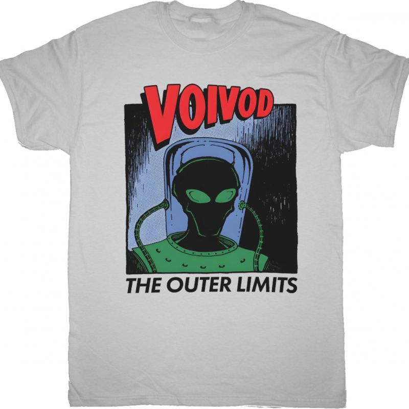 VOIVOD THE OUTER LIMITS NEW GREY T-SHIRT