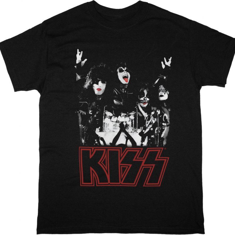 KISS CONCERT NEW BLACK T-SHIRT