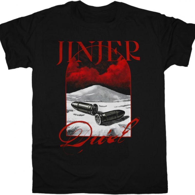 JINJER DUÉL NEW BLACK T-SHIRT