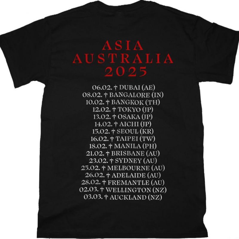 JINJER DUÉL NEW BLACK T-SHIRT