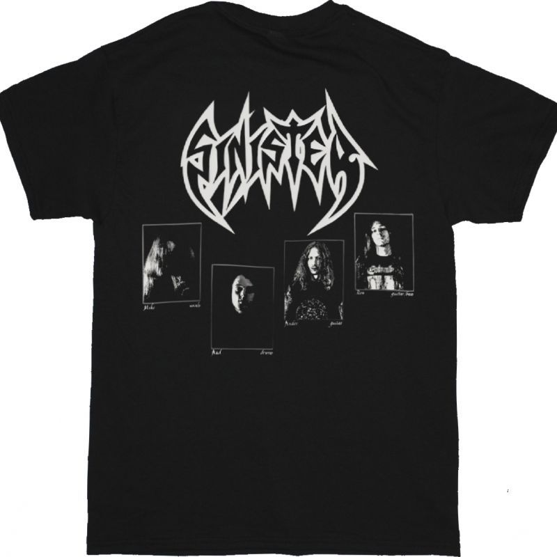 SINISTER CROSS THE STYX NEW BLACK T-SHIRT