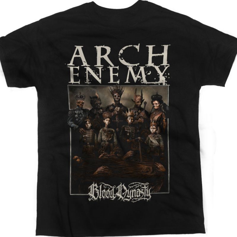 ARCH ENEMY BLOOD DYNASTY NEW BLACK T-SHIRT