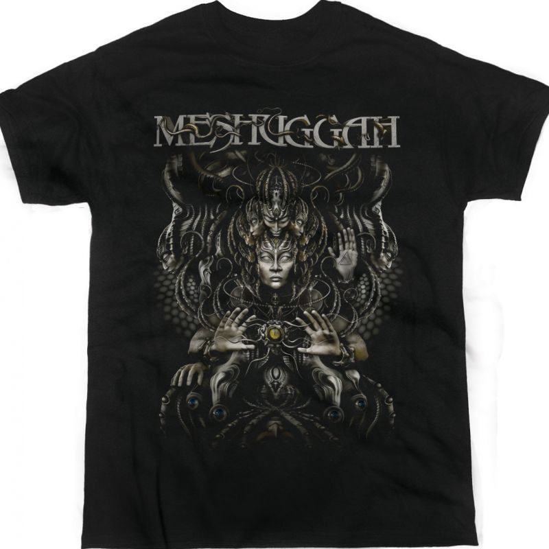 MESHUGGAH WARLORDS OF ATLANTIS NEW BLACK T-SHIRT