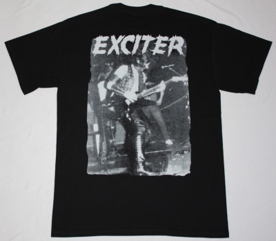 EXCITER LONG LIVE THE LOUD'85 NEW BLACK T-SHIRT