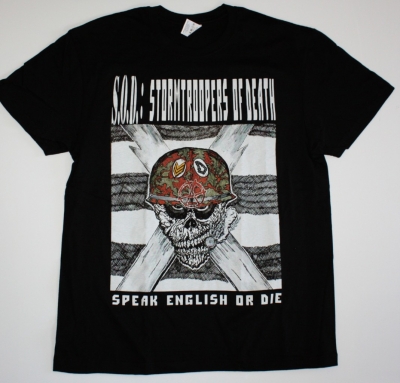S.O.D. STORMTROOPERS OF DEATH'85 NEW BLACK T-SHIRT