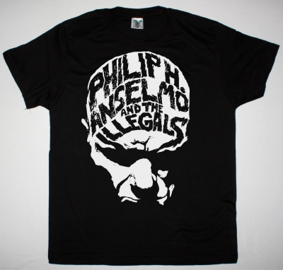 PHILIP H. ANSELMO AND THE ILLEGALS NEW BLACK T-SHIRT