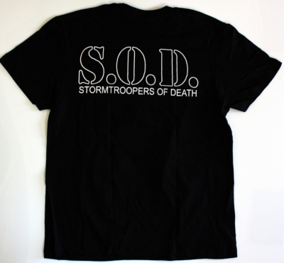 S.O.D. STORMTROOPERS OF DEATH'85 NEW BLACK T-SHIRT