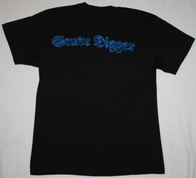 GRAVE DIGGER HEART OF DARKNESS'95  NEW BLACK T-SHIRT