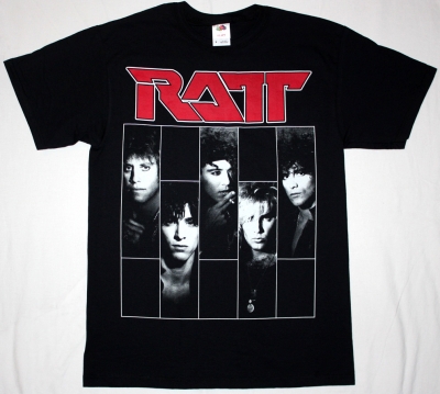 RATT DANCING UNDERCOVER '86  NEW BLACK T-SHIRT