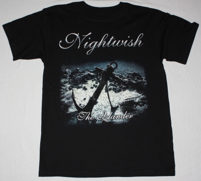 NIGHTWISH THE ISLANDER NEW BLACK T-SHIRT