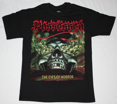 POSSESSED THE EYES OF HORROR'87 DEATH METAL BAND ANGELCORPSE NEW BLACK ...
