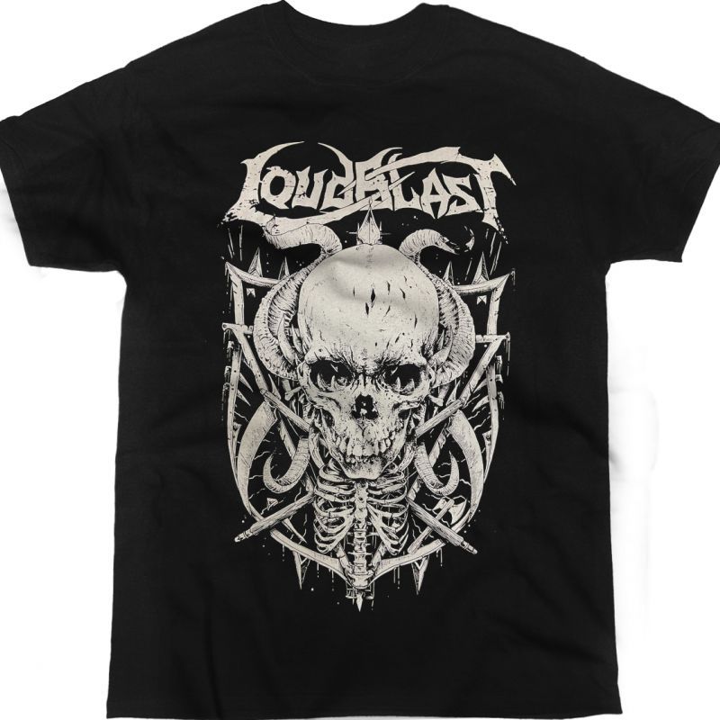 LOUDBLAST COAT OF ARMS NEW BLACK T-SHIRT