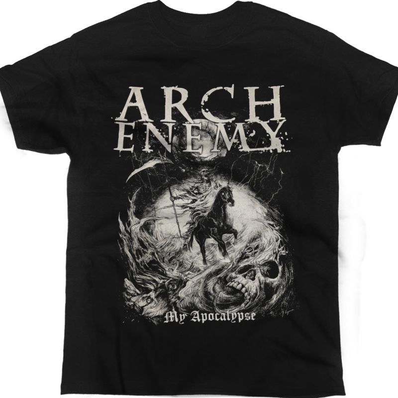ARCH ENEMY MY APOCALYPSE NEW BLACK T-SHIRT