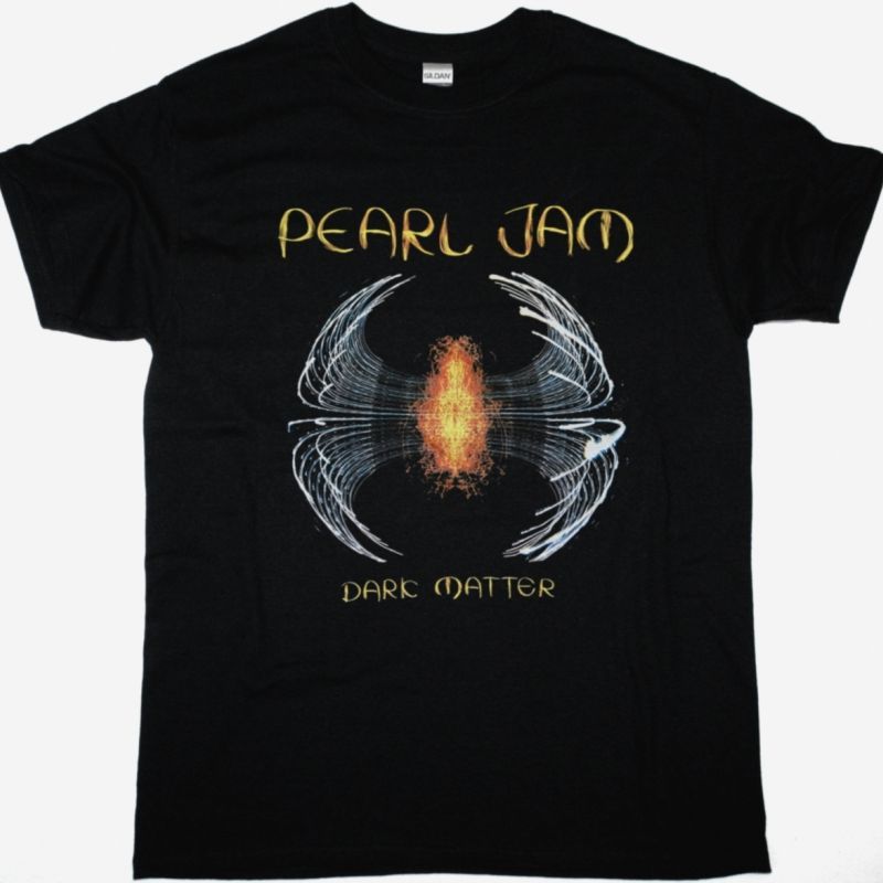 PEARL JAM DARK MATTER NEW BLACK T-SHIRT