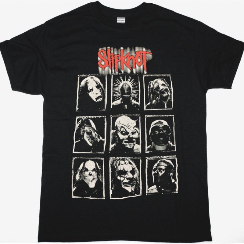 SLIPKNOT BOXED NEW BLACK T SHIRT