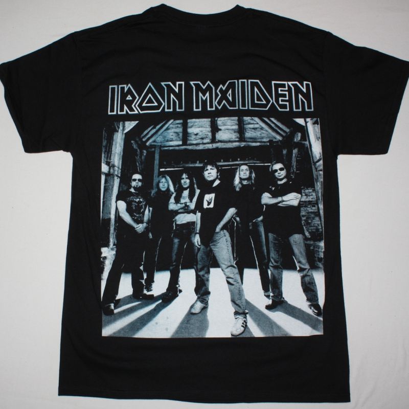 IRON MAIDEN A MATTER OF LIFE AND DEATH NEW BLACK T-SHIRT