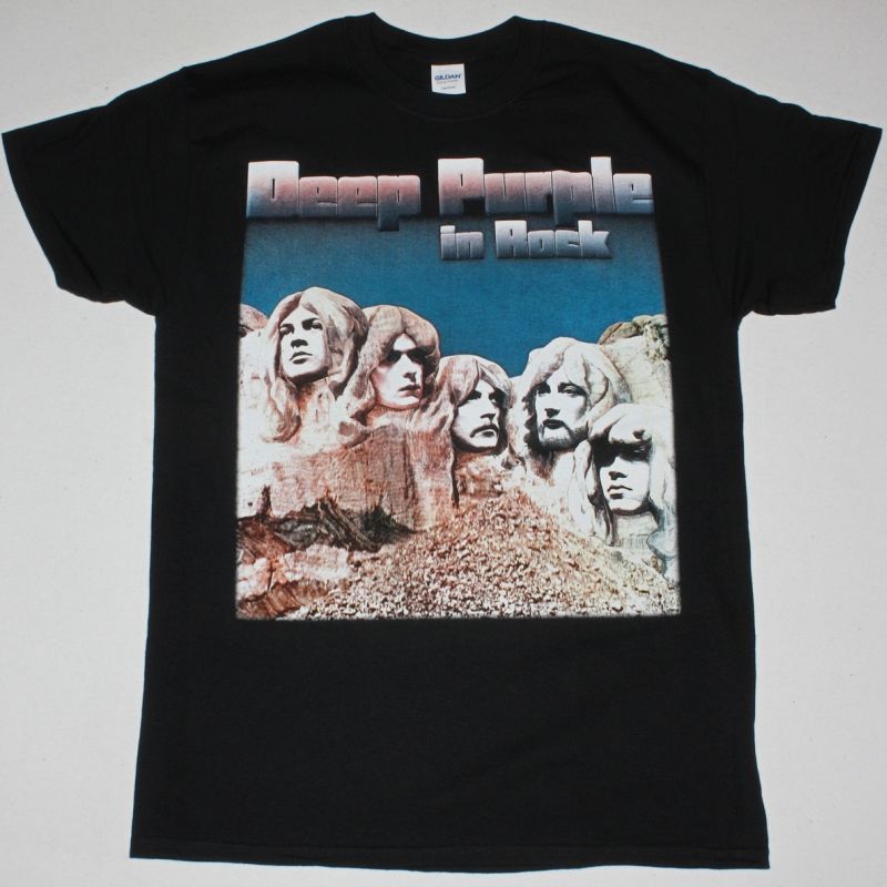 DEEP PURPLE IN ROCK NEW BLACK T-SHIRT - Best Rock T-shirts