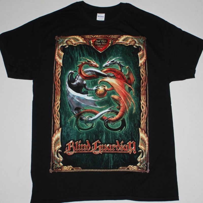 BLIND GUARDIAN AND THEN THERE WAS SILENCE NEW BLACK T-SHIRT