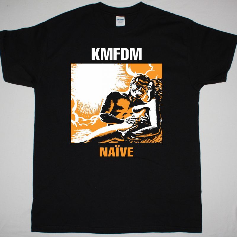 KMFDM NAIVE NEW BLACK T SHIRT