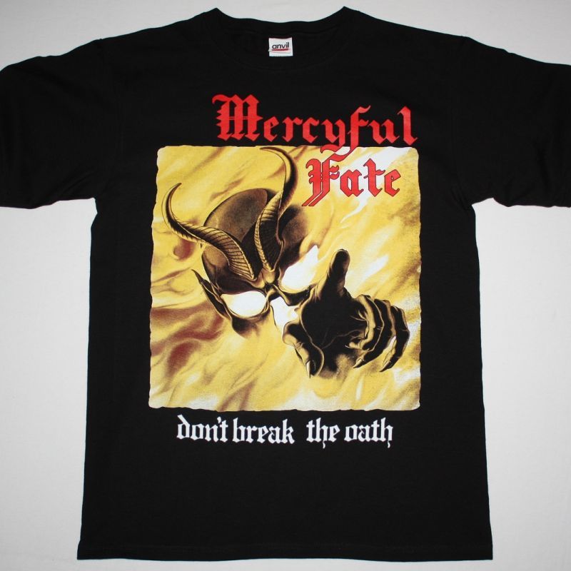 MERCYFUL FATE DON'T BREAK THE OATH'84 NEW BLACK T-SHIRT