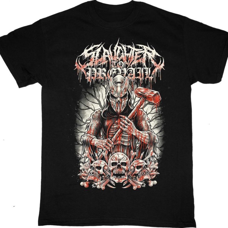 SLAUGHTER TO PREVAIL BONECRUSHER NEW BLACK T-SHIRT