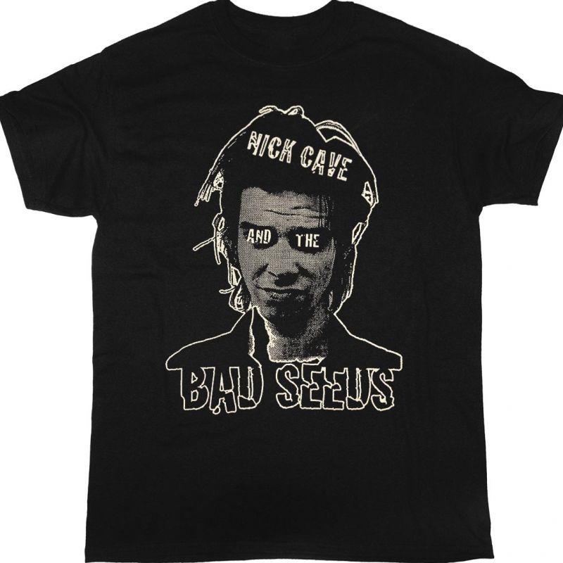 NICK CAVE AND THE BAD SEEDS NEW BLACK T-SHIRT