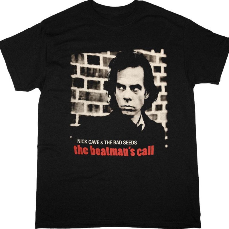 NICK CAVE AND THE BAD SEEDS THE BOATMAN'S CALL NEW BLACK T-SHIRT