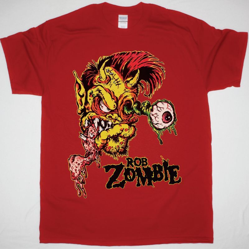 ROB ZOMBIE SAY YOU LOVE  NEW RED T SHIRT