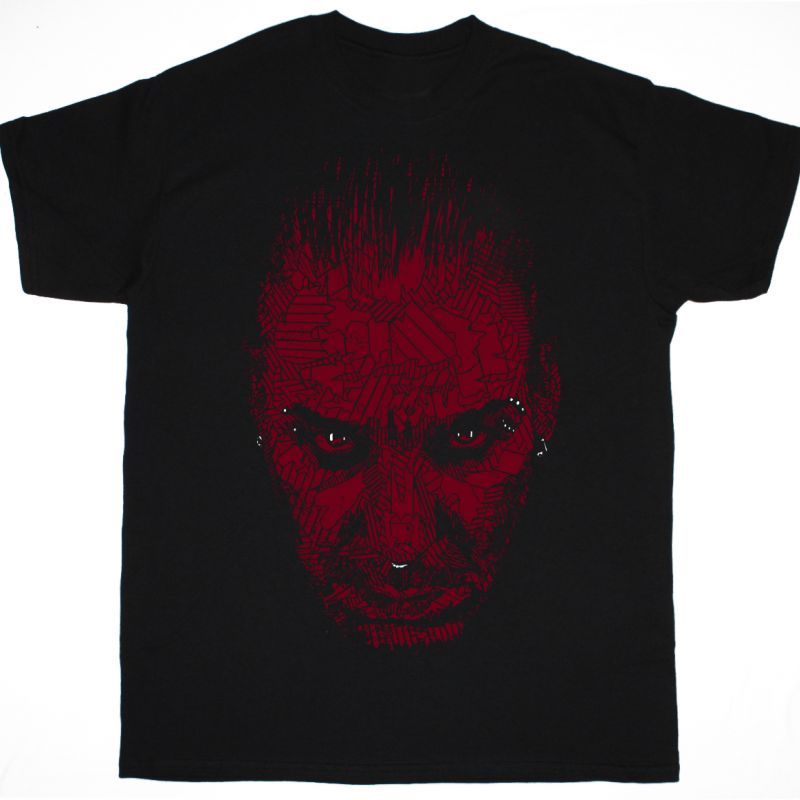 TILL LINDEMANN ROTER KOPF NEW BLACK T SHIRT