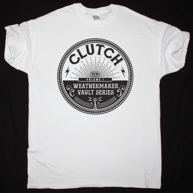 CLUTCH WEATHERMAKER VAULT SERIES VOL 1 NEW WHITE T-SHIRT