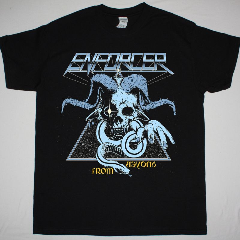 ENFORCER FROM BEYOND NEW BLACK T SHIRT