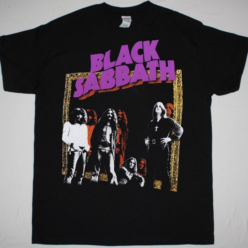 BLACK SABBATH TOUR SHIRT NEW BLACK T-SHIRT